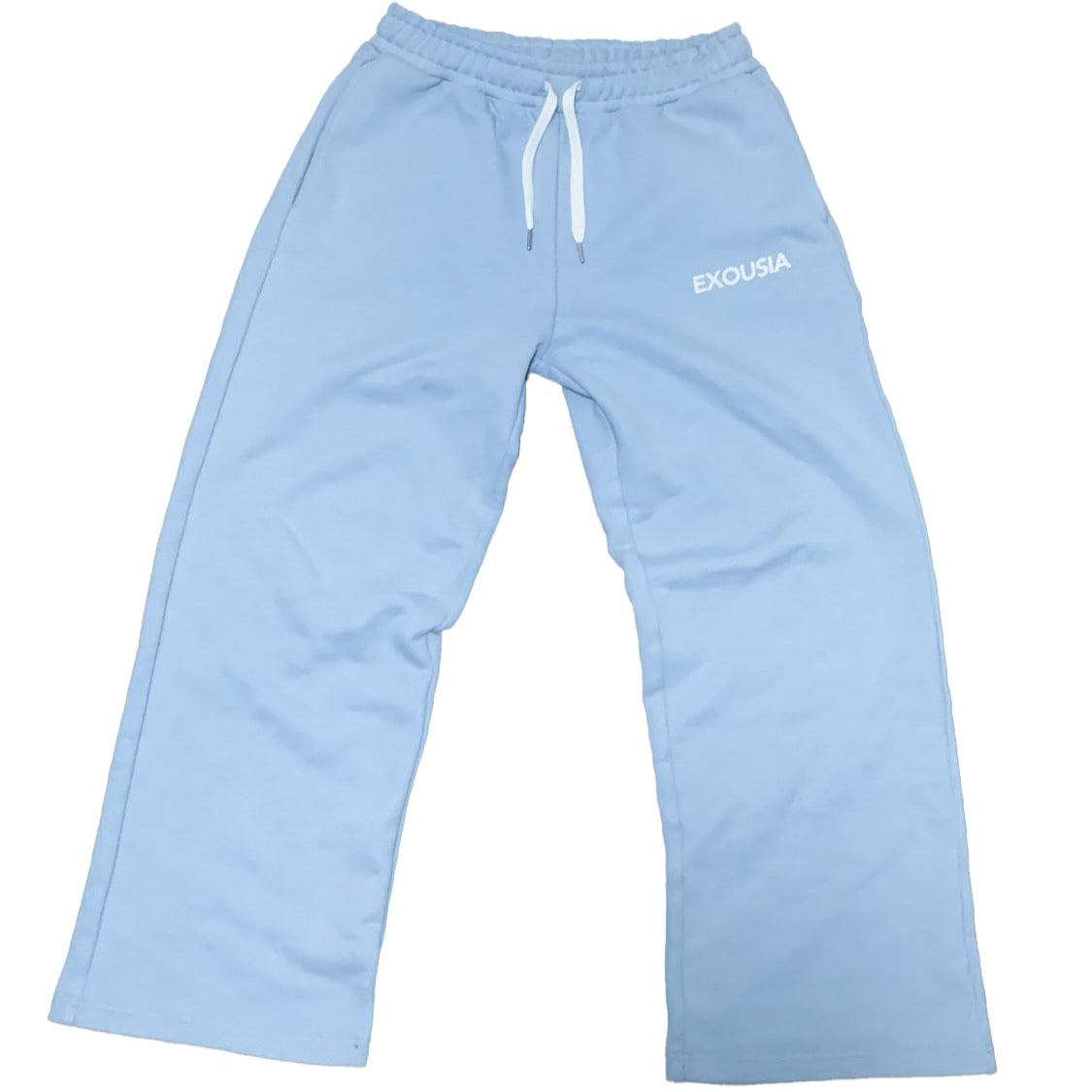 Exousia Baby Blue Relaxed Fit Sweats