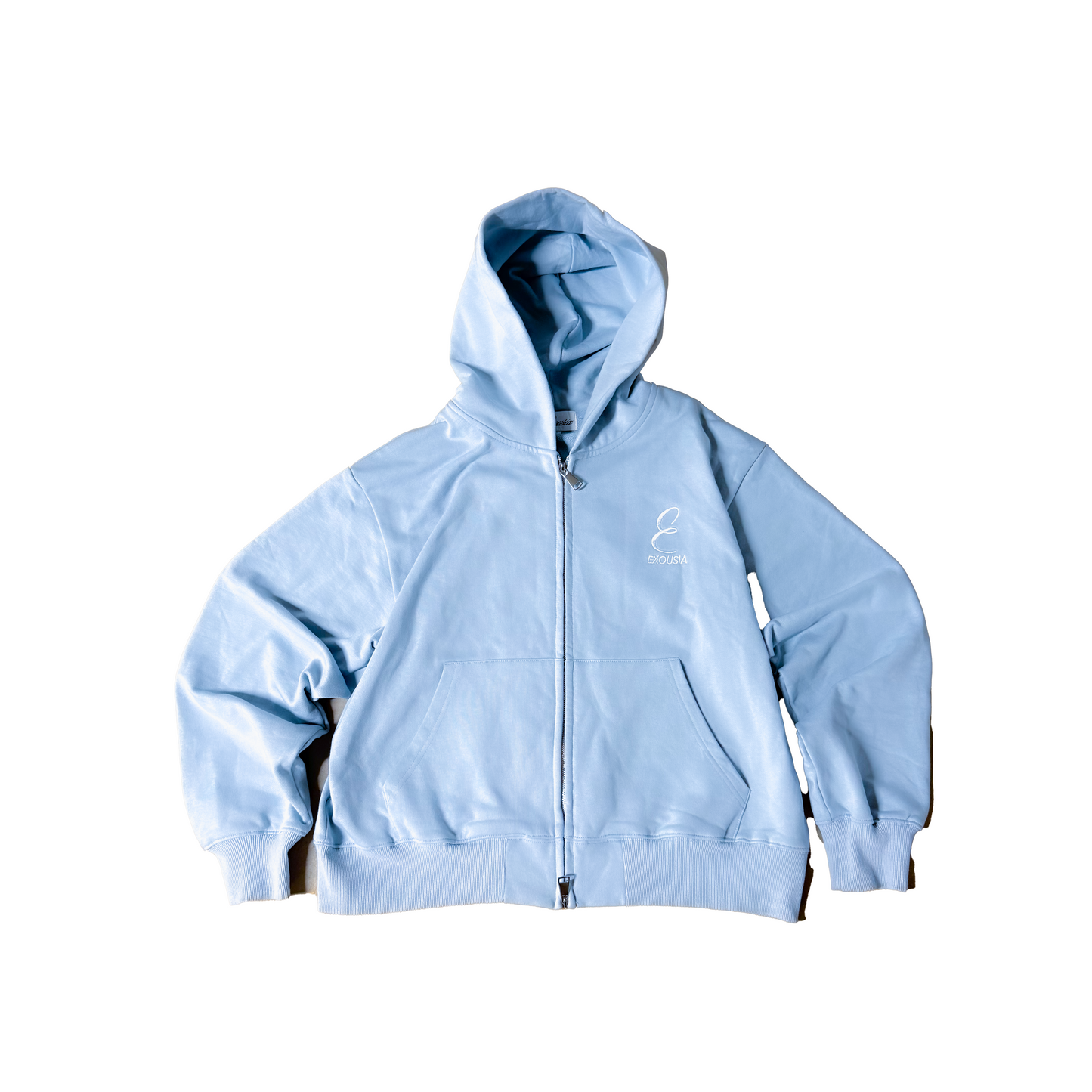 Exousia Baby Blue Hoodie